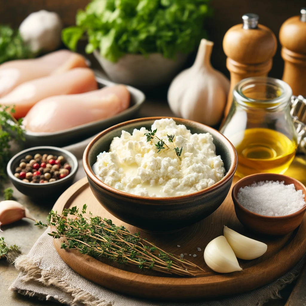 cottage cheese sauce recipe for chicken