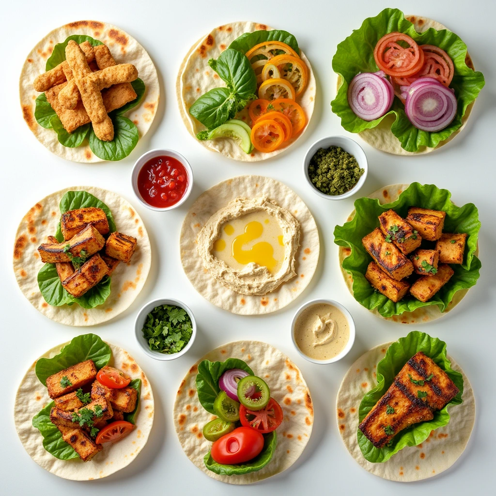 grilled chicken wrap
