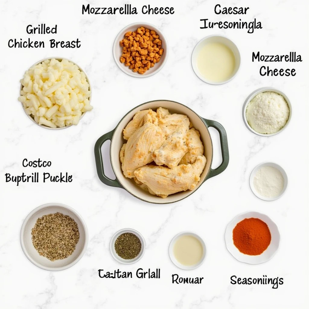 costco chicken bake calories