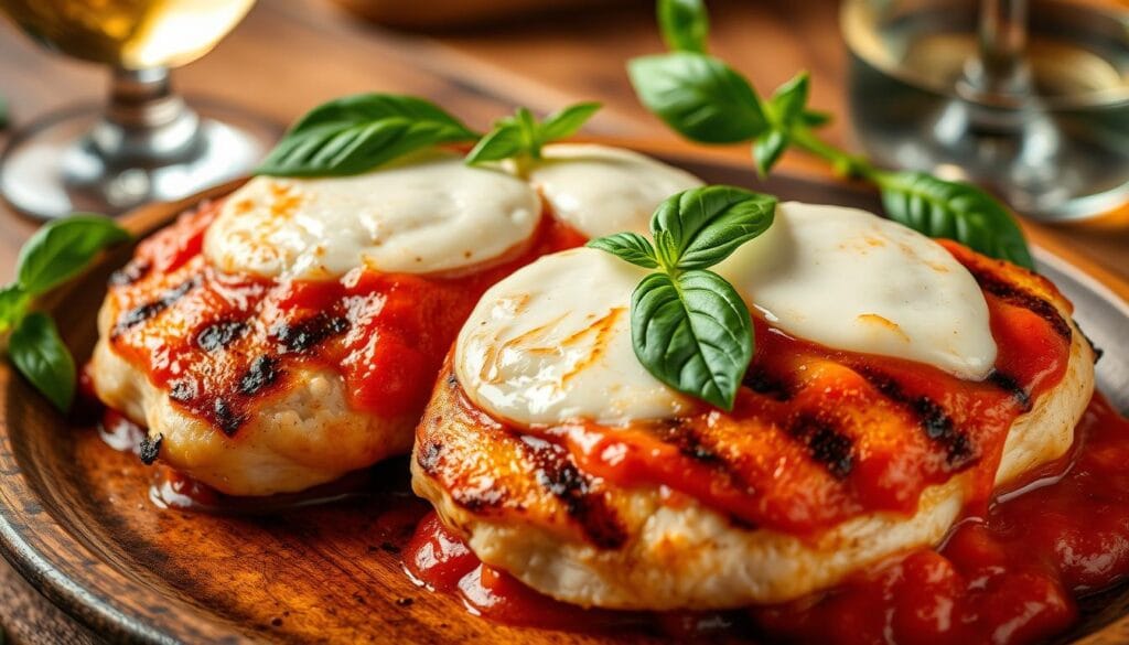 mozzarella chicken dish mozzarella chicken dish